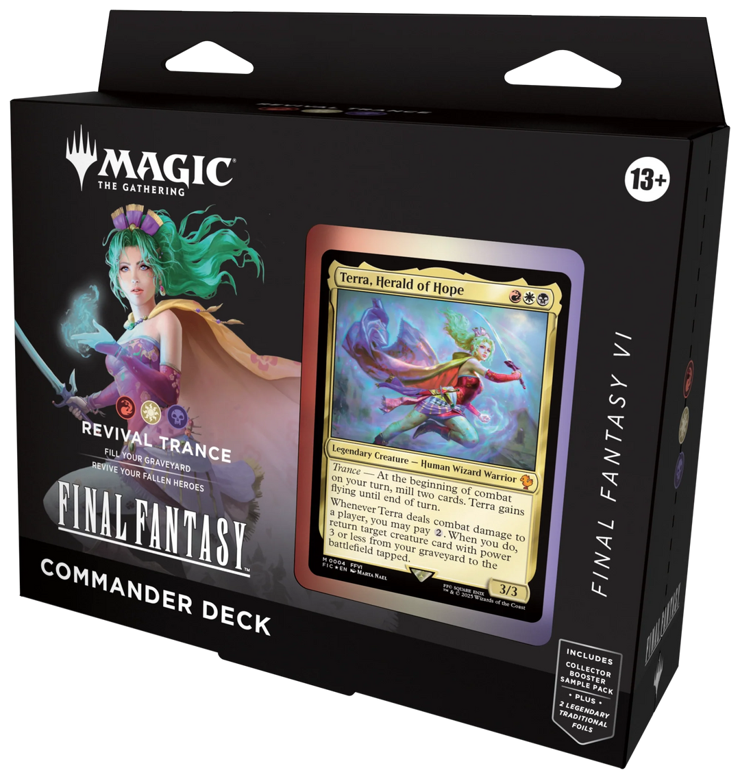 い*ん様 マジック ギャザ MTG FF VI COMMANDER DECK　【 final_fantasy_magic_the_gather