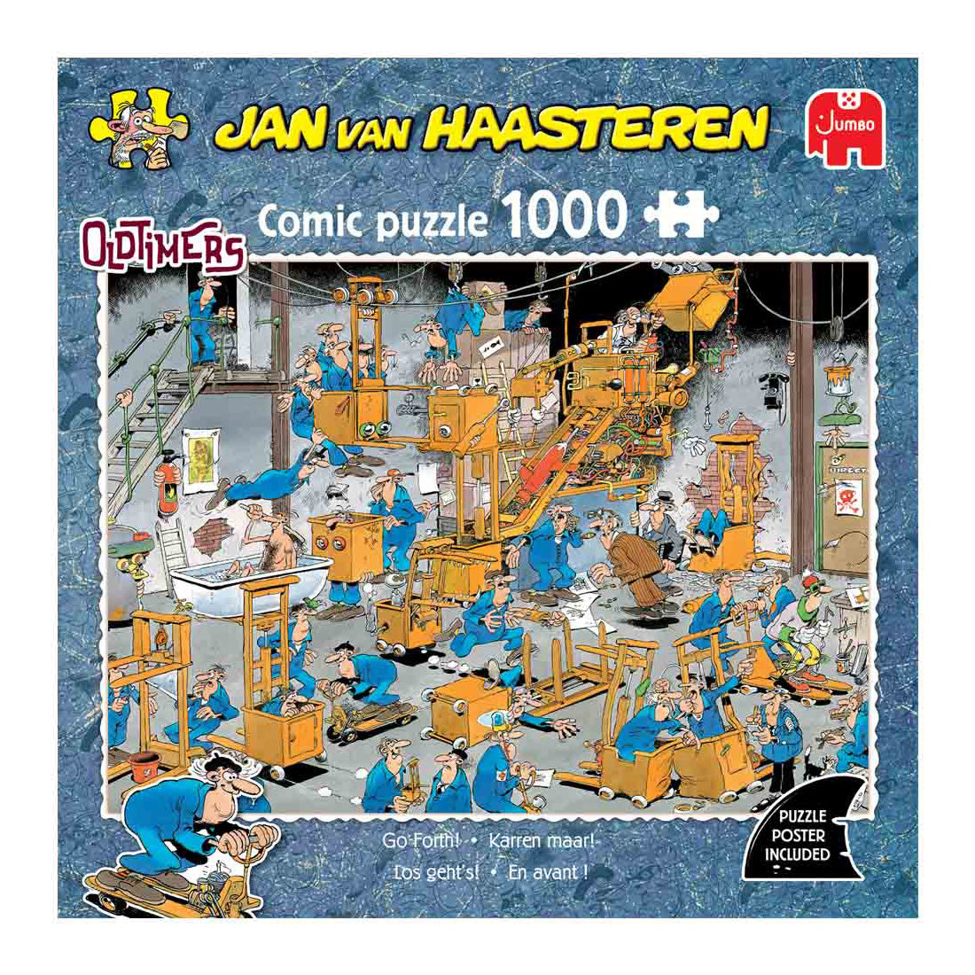 Puslespil Go Forth Jan Van Hasteren 1000 brikker