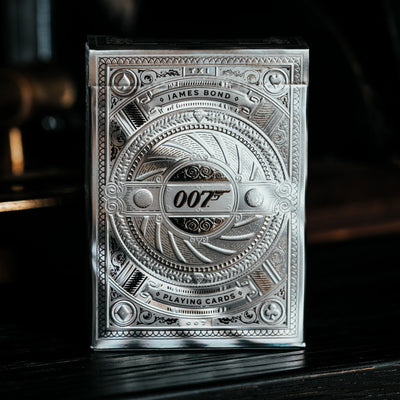 JAMES BOND SILVER spillekort
