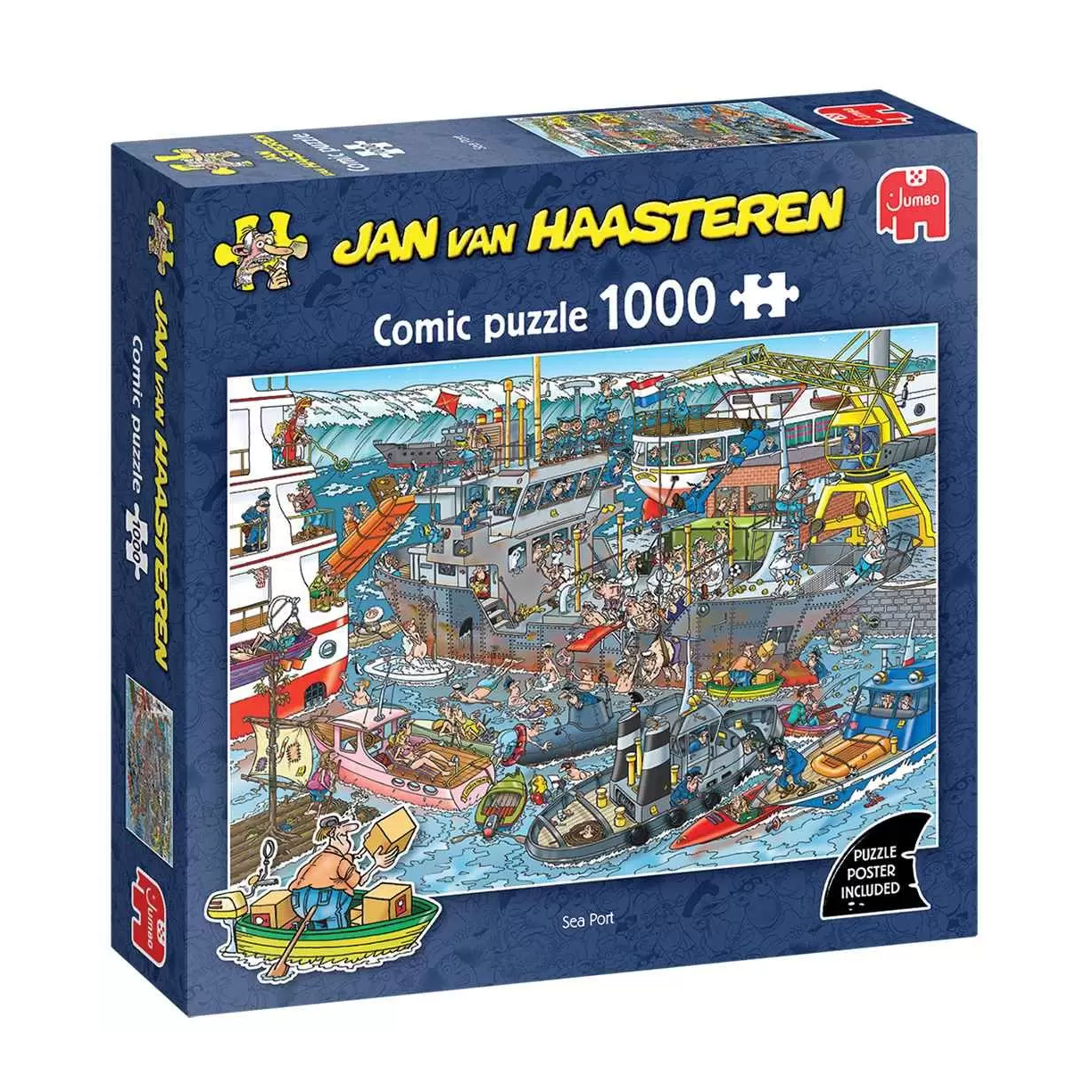 Sea Port Jan Van Haasteren - 1000 Brikker