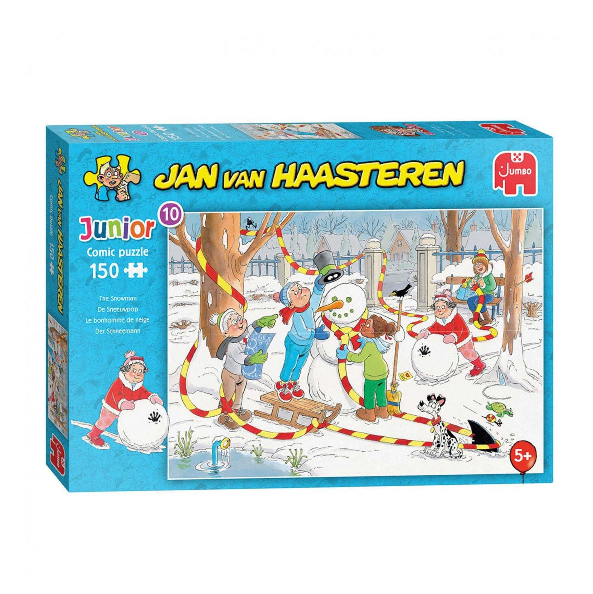 Snowman 10 Jan Van Haasteren- 150 Brikker