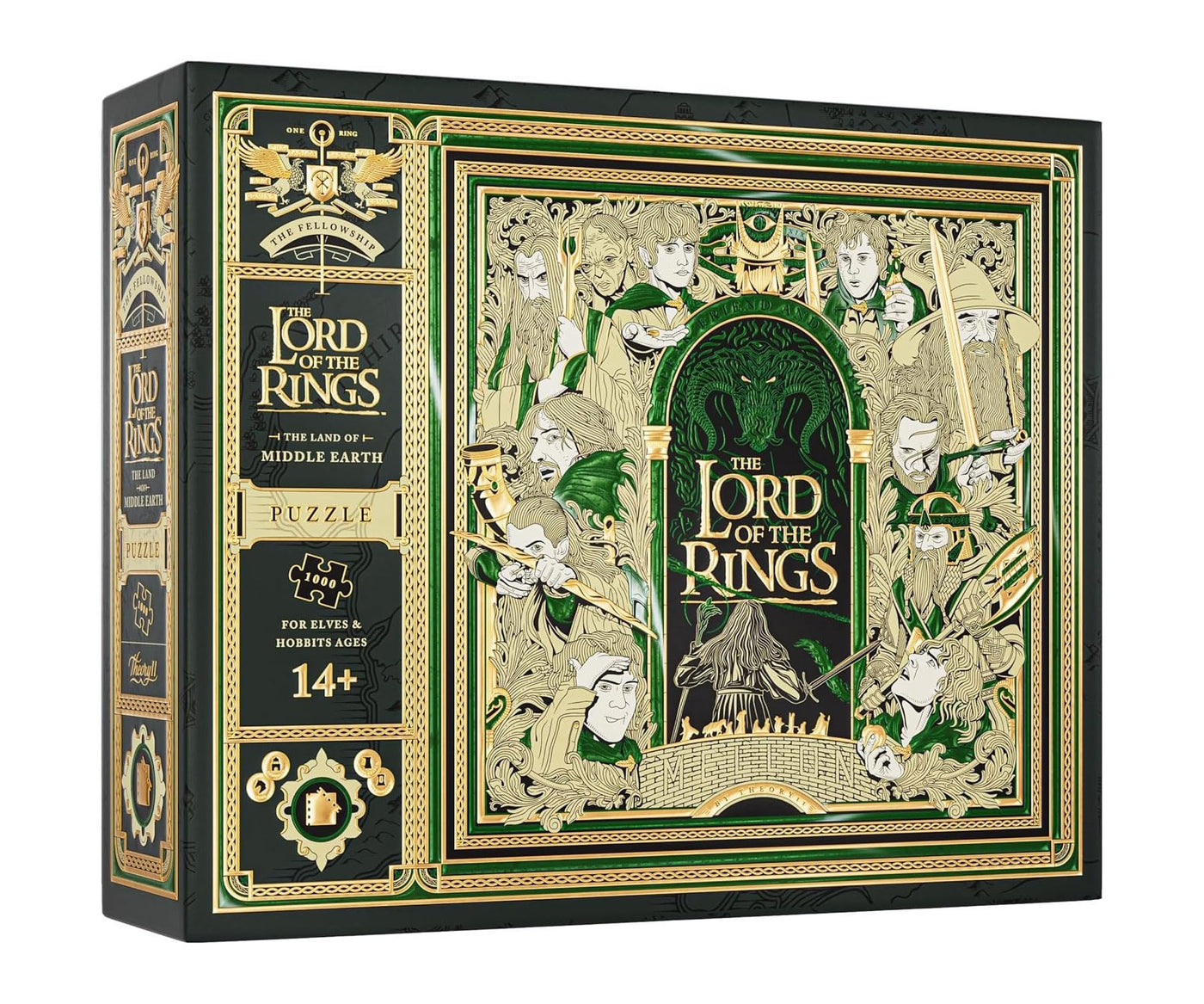 LORD OF THE RINGS puslespil - 1000 brikker