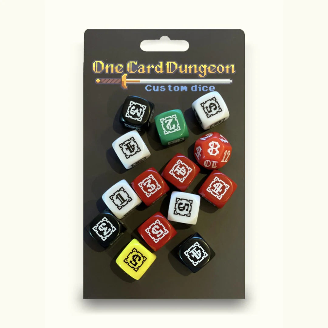 One Card Dungeon Custom Dice