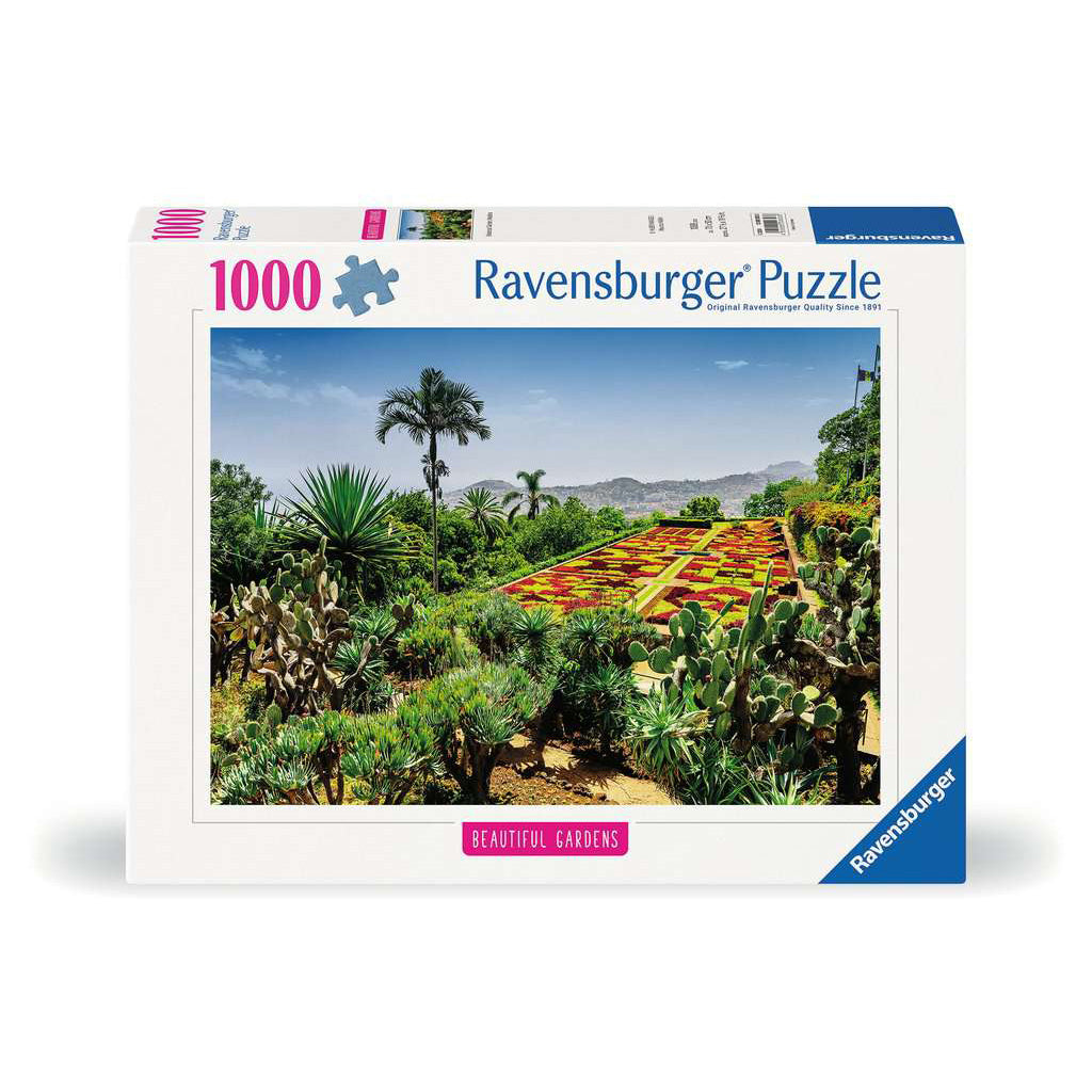 Puslespil Botanical Garden, Madeira - 1000 brikker