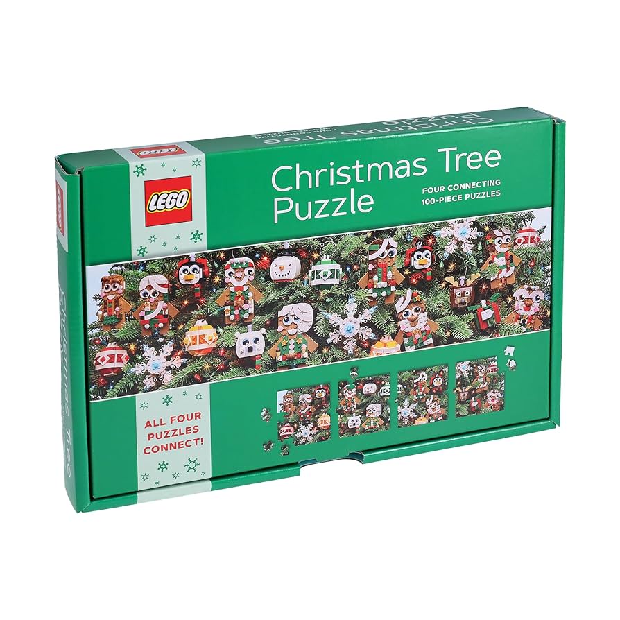 Puslespil LEGO Christmas Tree 4x100