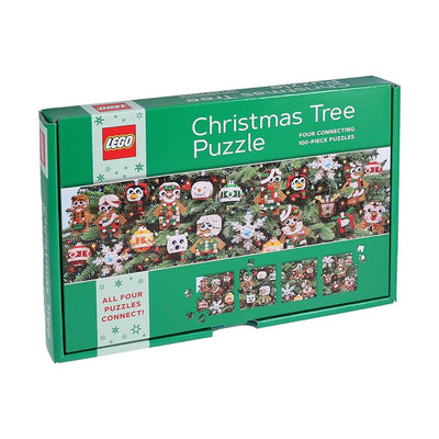 Puslespil LEGO Christmas Tree 4x100