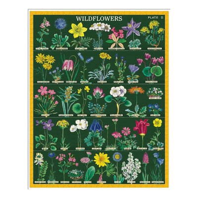 Puslespil Wildflowers 2 Cavallini - 1000 brikker