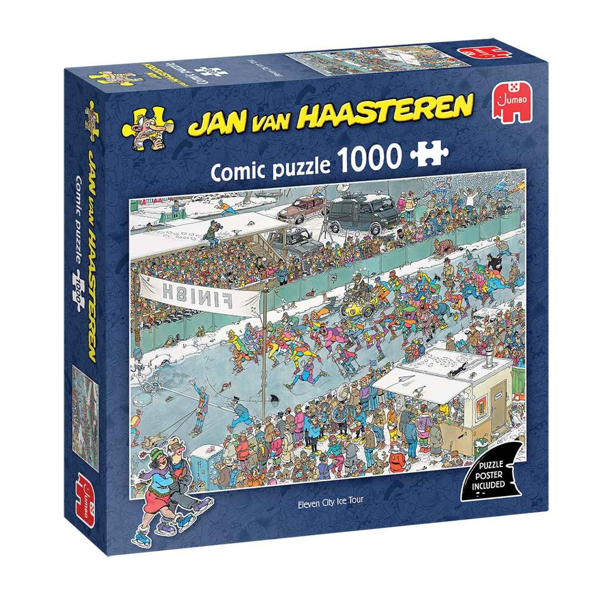 Eleven City Ice Tour Jan Van Haasteren - 1000 brikker