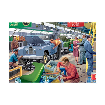 Puslespil Car Factory  - 1000 brikker