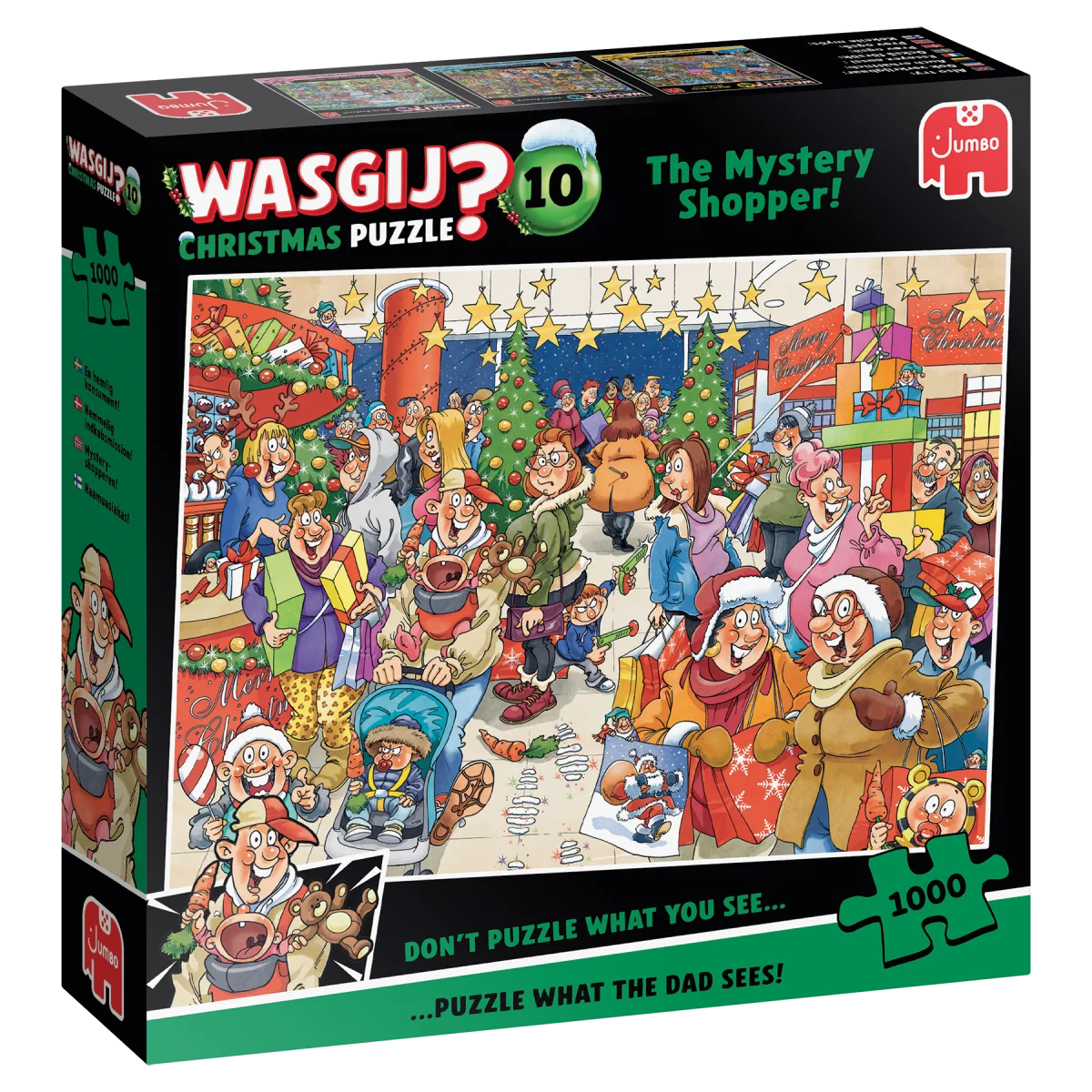 Puslespil WASGIJ Christmas 10 The Mystery Shopper - 1000 brikker