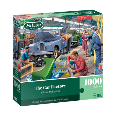 Puslespil Car Factory  - 1000 brikker