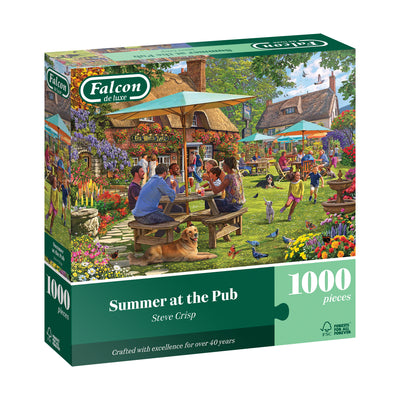 Puslespil Summer At The Pub  - 1000 brikker