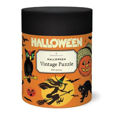 Puslespil Halloween Cavallini - 500 brkker