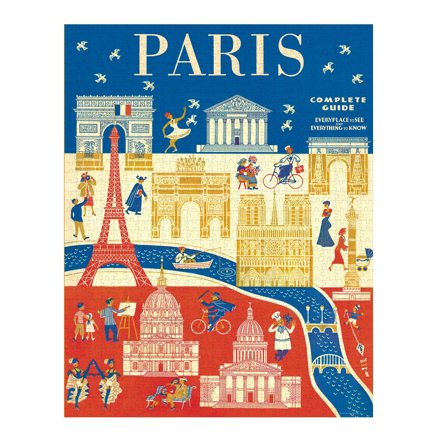 Paris Cavallini - 1000 brikker