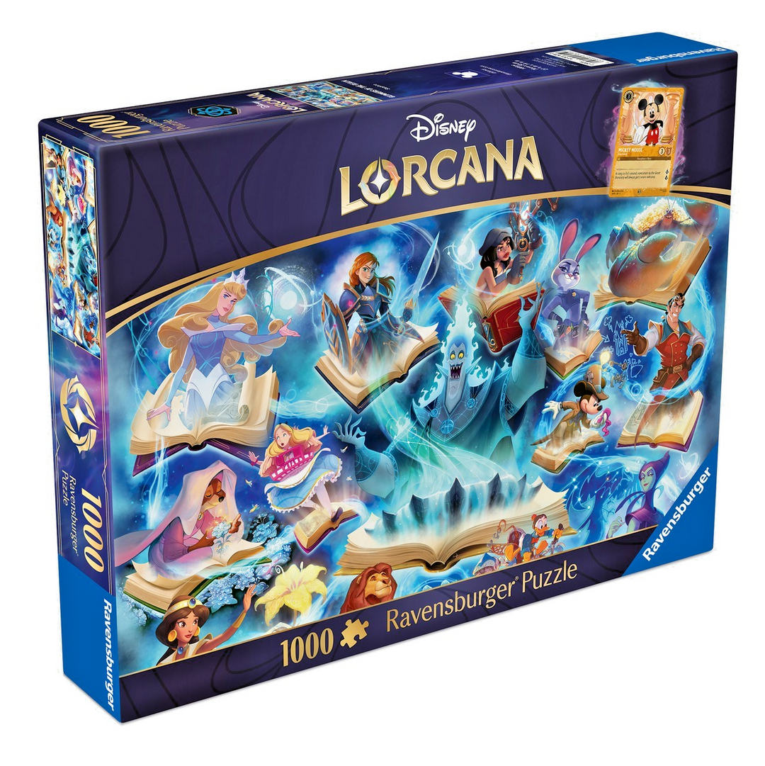 Disney Lorcana Sapphire - 1000 pieces Games Disney Lorcana Sapphire - 1000 pieces Games