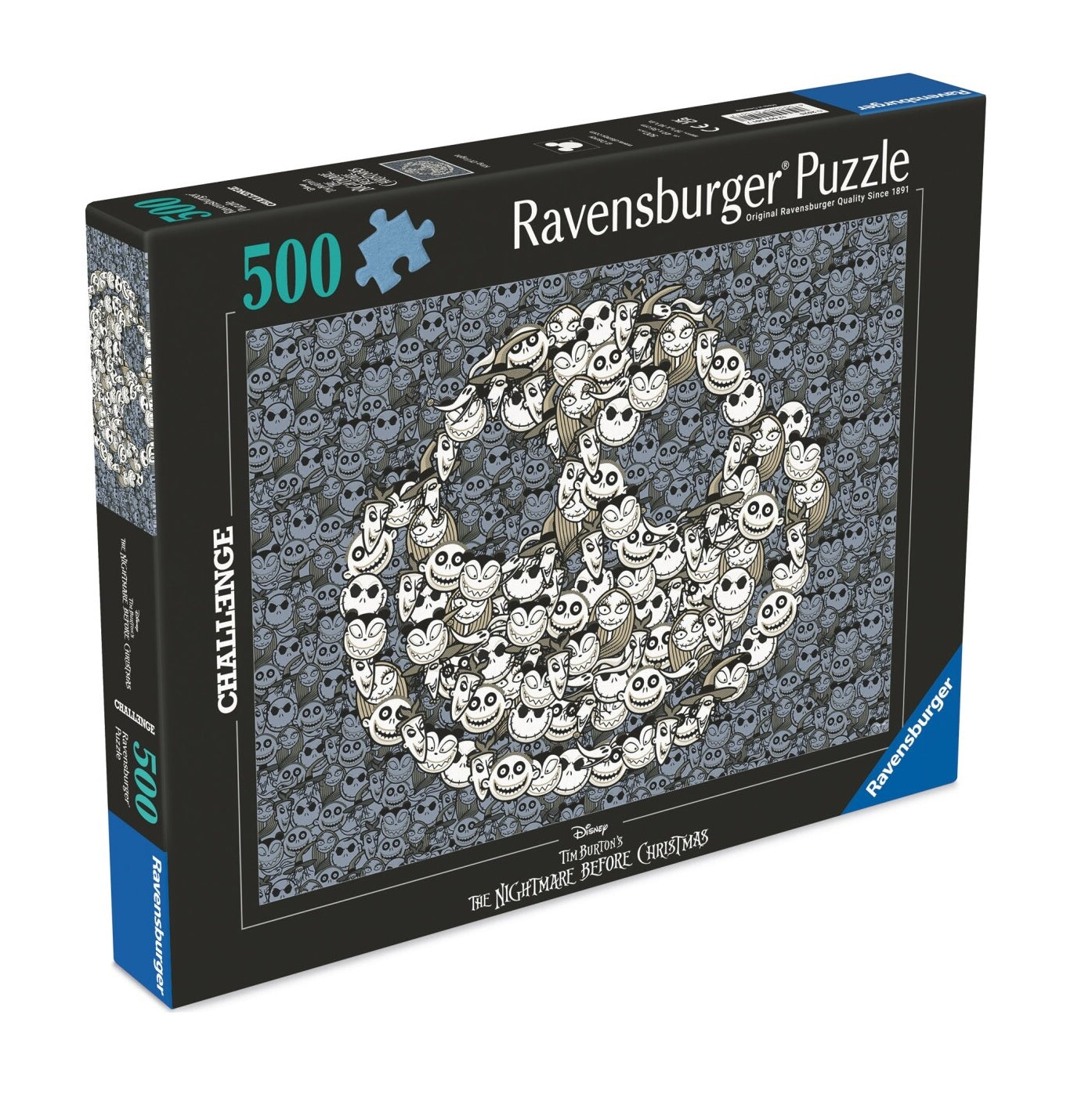 Puslespil Nightmare Before Christmas - 500 brikker