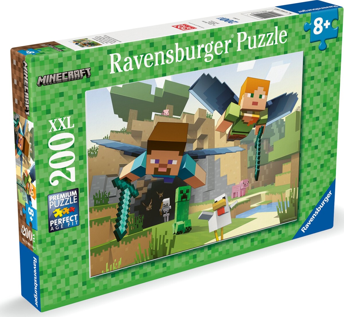 Puslespil Minecraft Adventures 200 XXL