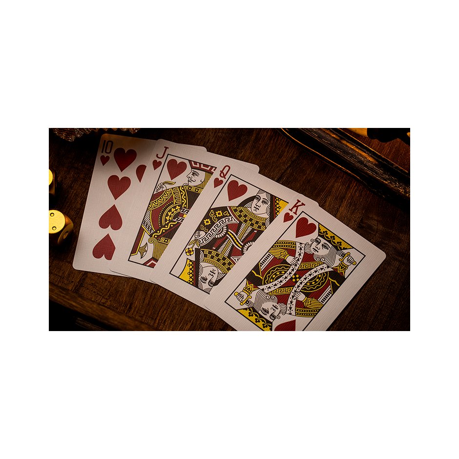 Spillekort NOC Luxury Ruby Red Foil