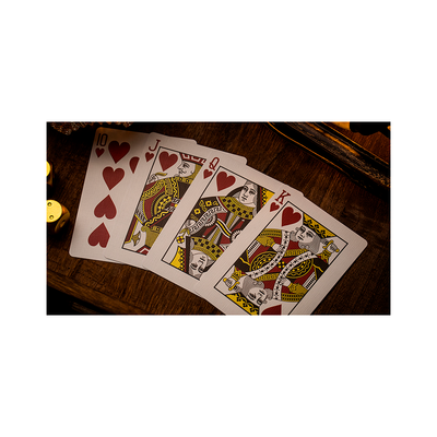 Spillekort NOC Luxury Ruby Red Foil