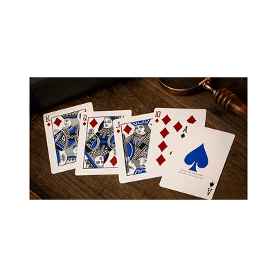 Spillekort NOC Luxury Sapphire Blue Foil