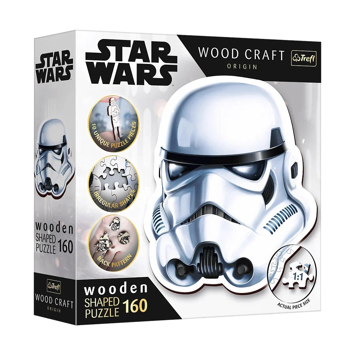 Puslespil Stormtroopers Helmet Træ - 160 brikker