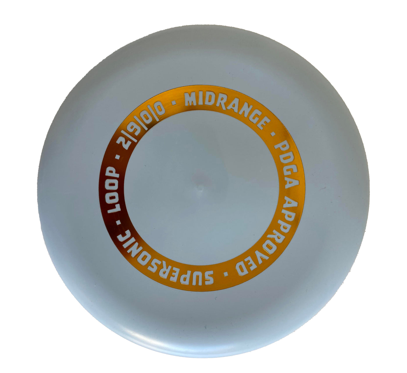 Midrange - Loop Lyseblå Guld 196-198g Supersonic disc