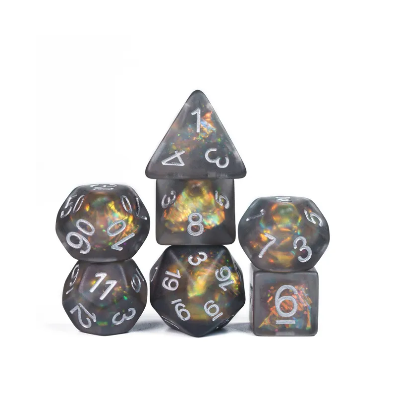 Rollespilsterninger Resin Frosted Black Glow