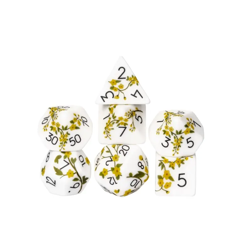 Rollespilsterninger Blomster Gul