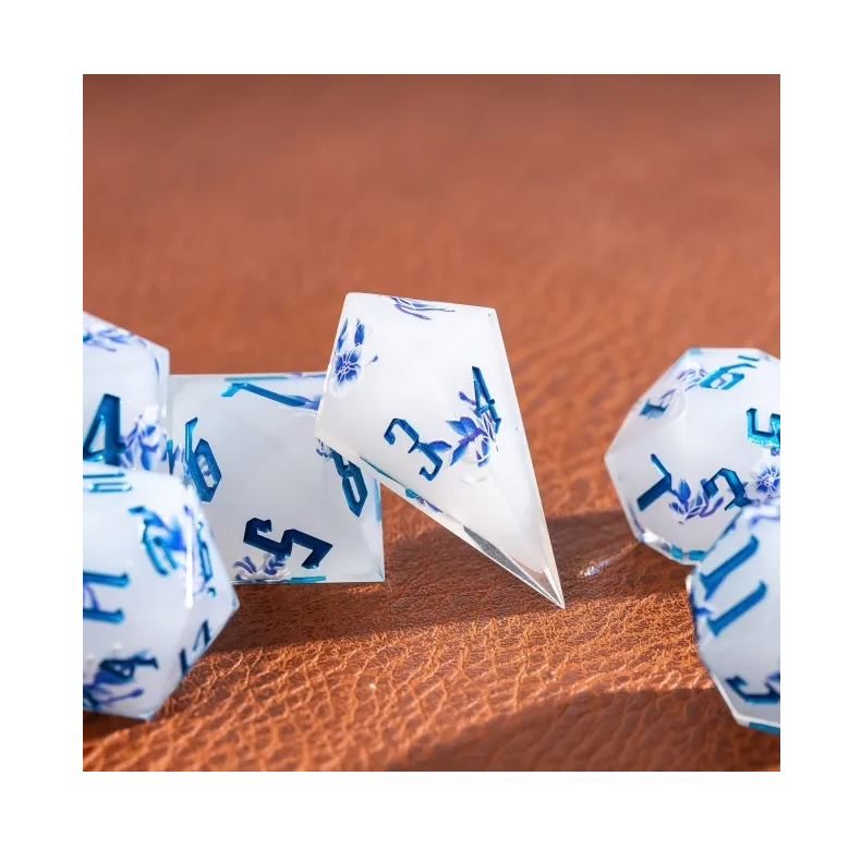 Rollespilsterninger Luksus Resin Sommerfugl Blå