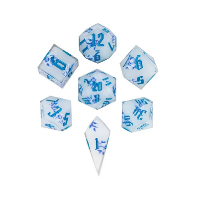 Rollespilsterninger Luksus Resin Sommerfugl Blå