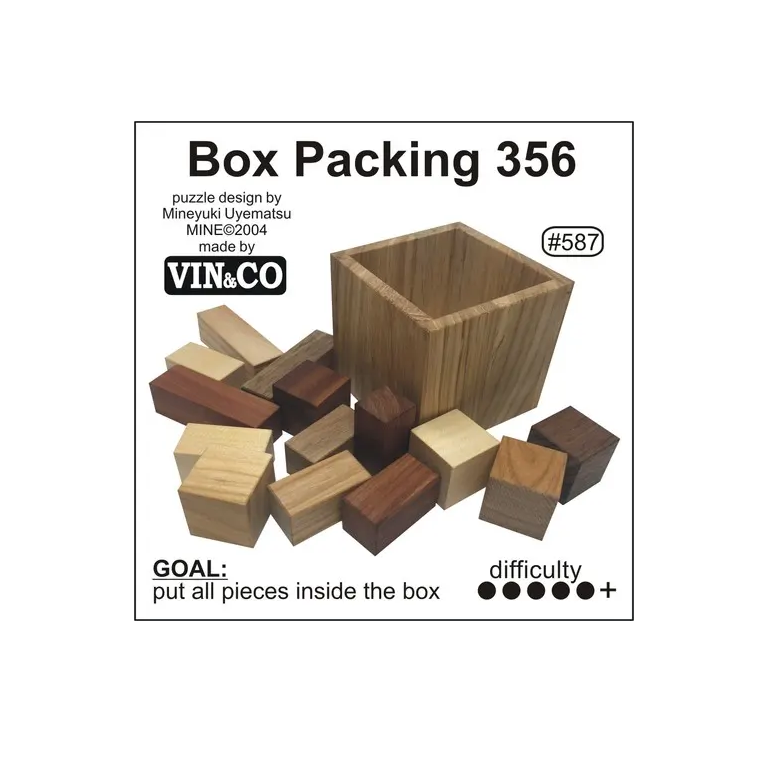 Puzzle Box Packing 356 Vin&Co