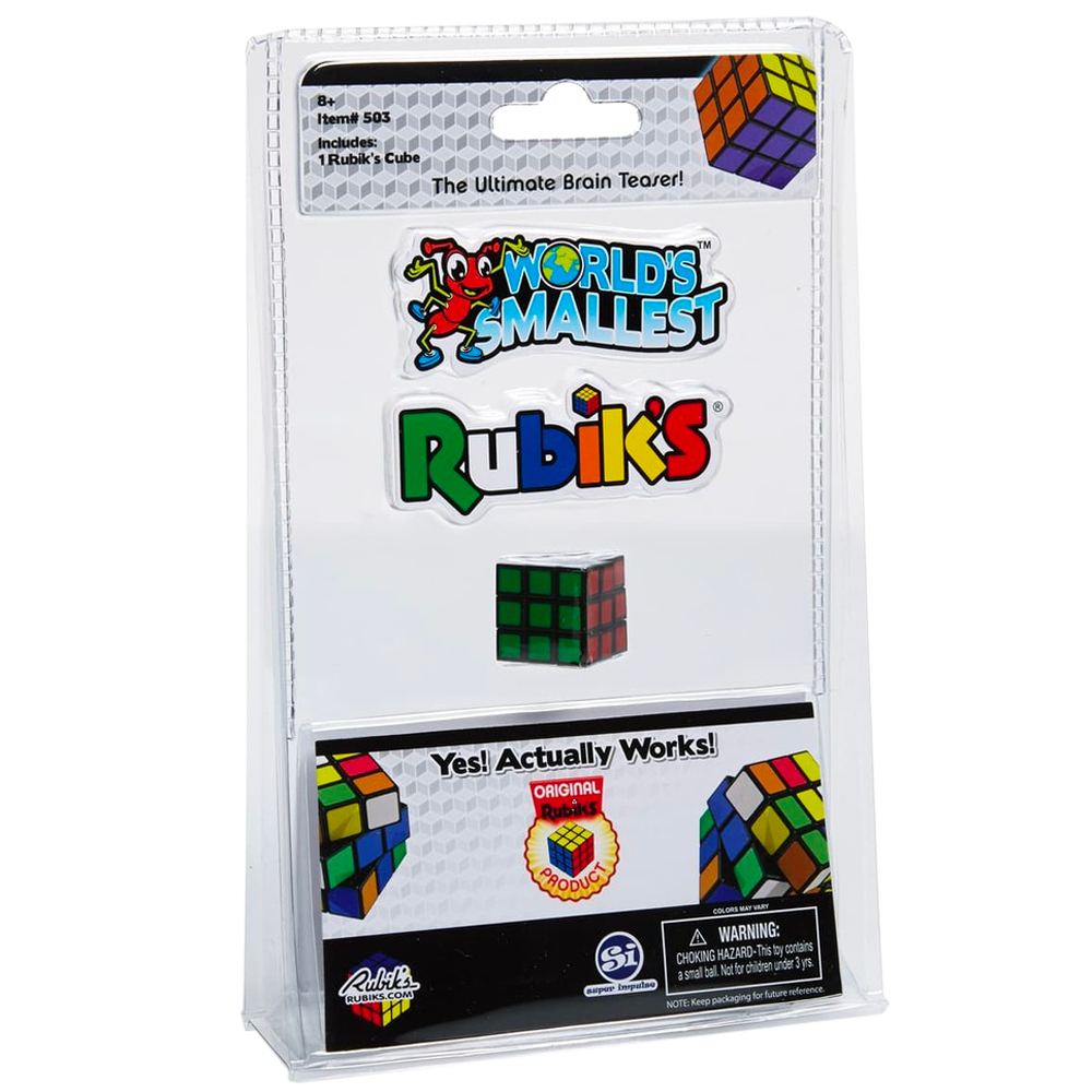 World smallest Rubiks Cube 3X3X3