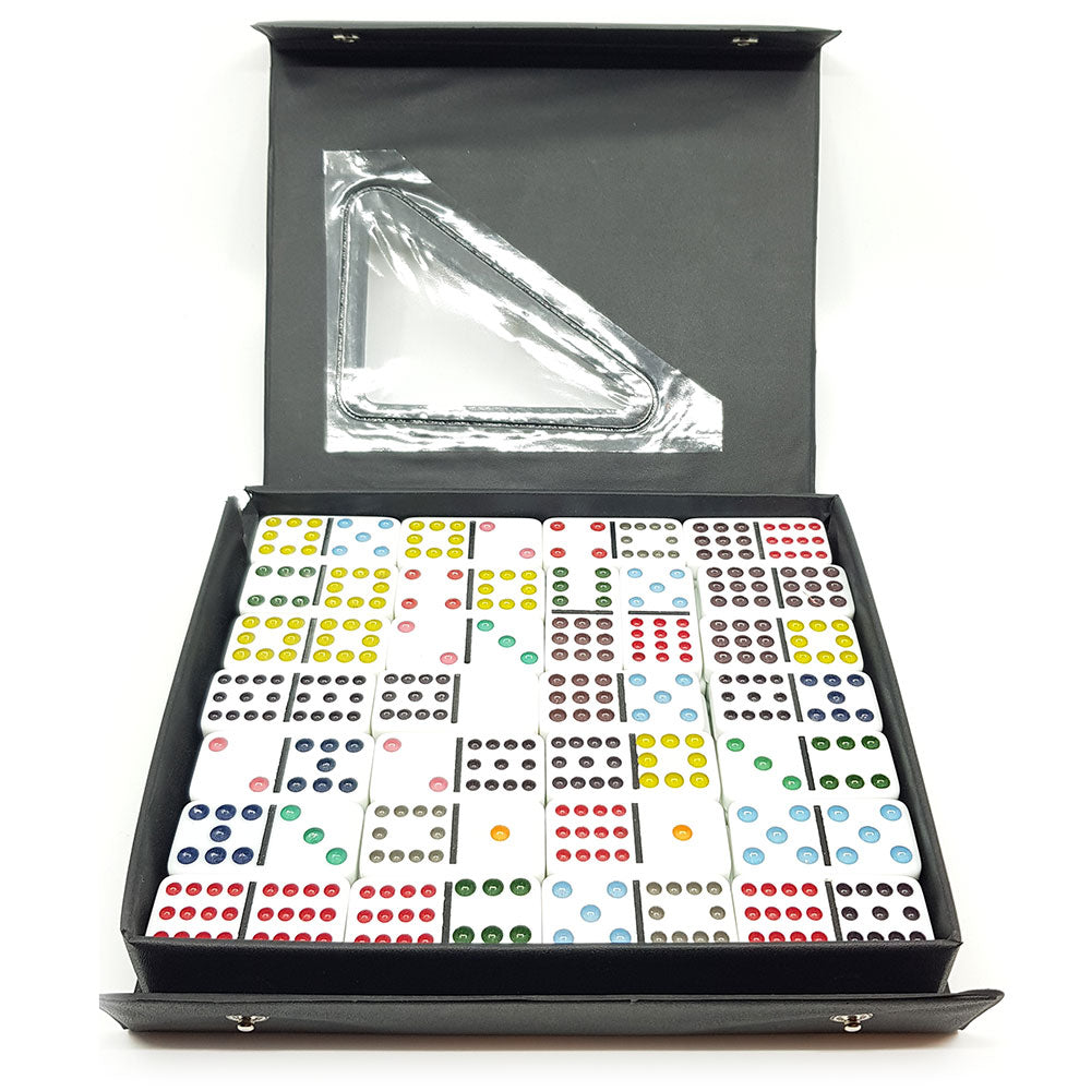 Dob. 12 domino (flerfarvet)