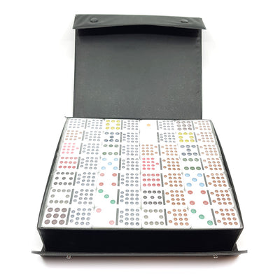 Dob. 15 domino (flerfarvet)