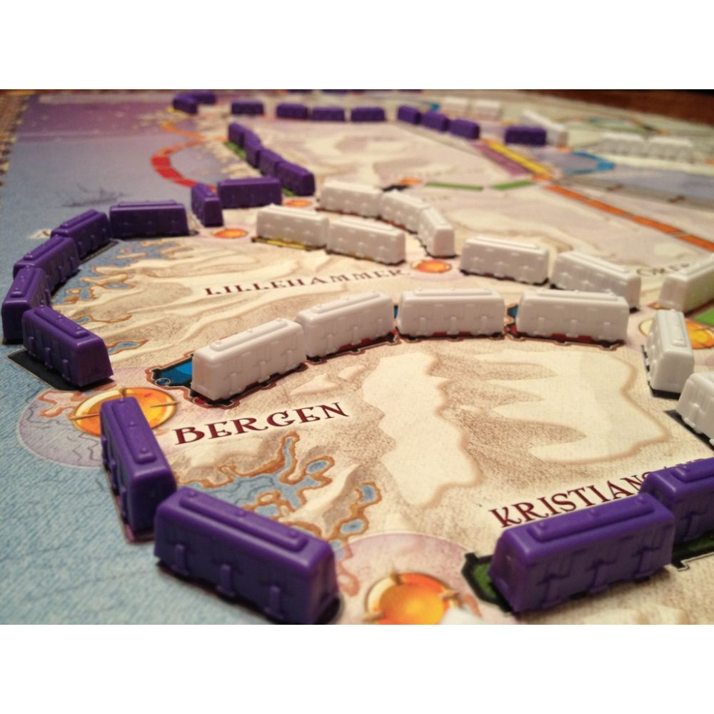 Ticket to Ride: Nordic Countries (engelsk)