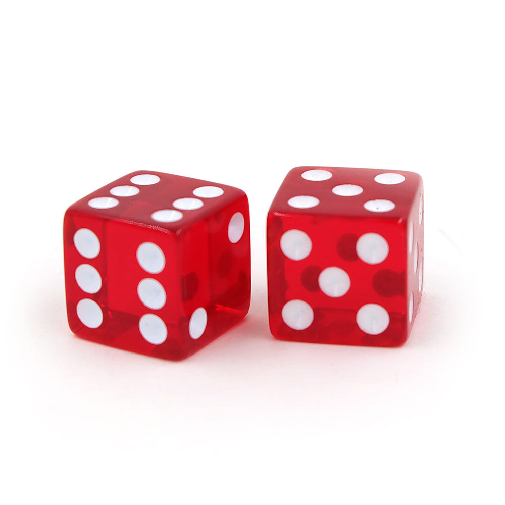 Snydeterninger til craps (18 mm)