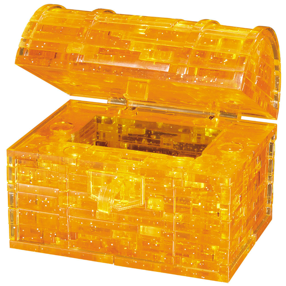 Skattekiste - 3D Crystal