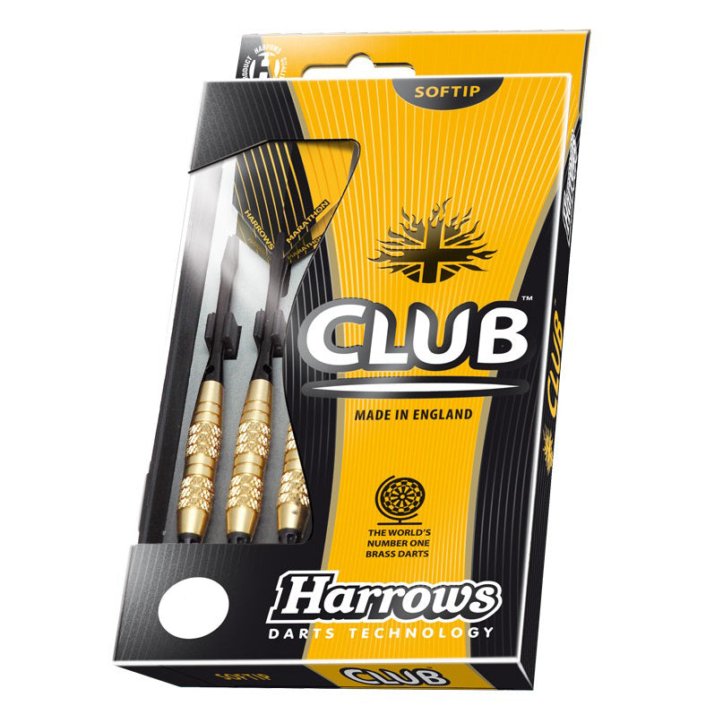 Club Brass softtip dartpile