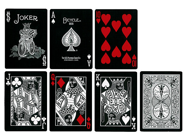Bicycle Black Tiger Red – Games