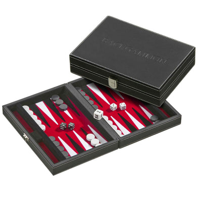 23 cm rød backgammon