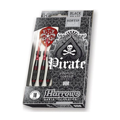 Pirate Red softtip dartpile