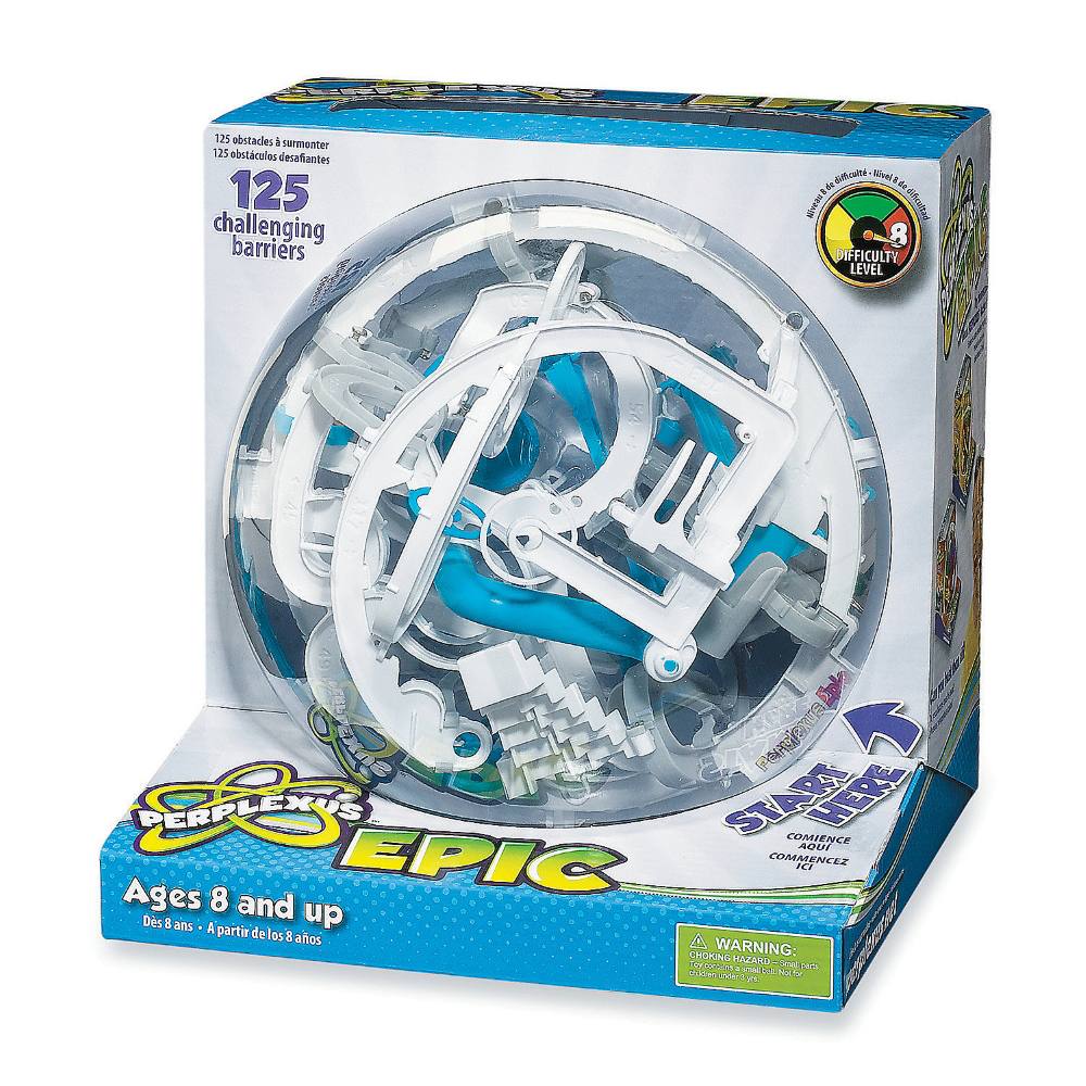 Perplexus Epic, 3D doolhof spel met 125 obstakels (editie kan variëren