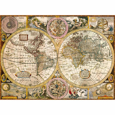 Carte Antique - 3000 Brikker