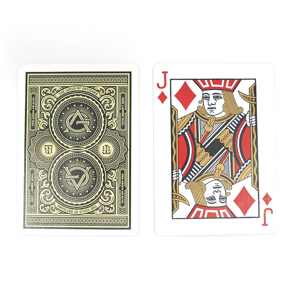 Sorte Artisan spillekort