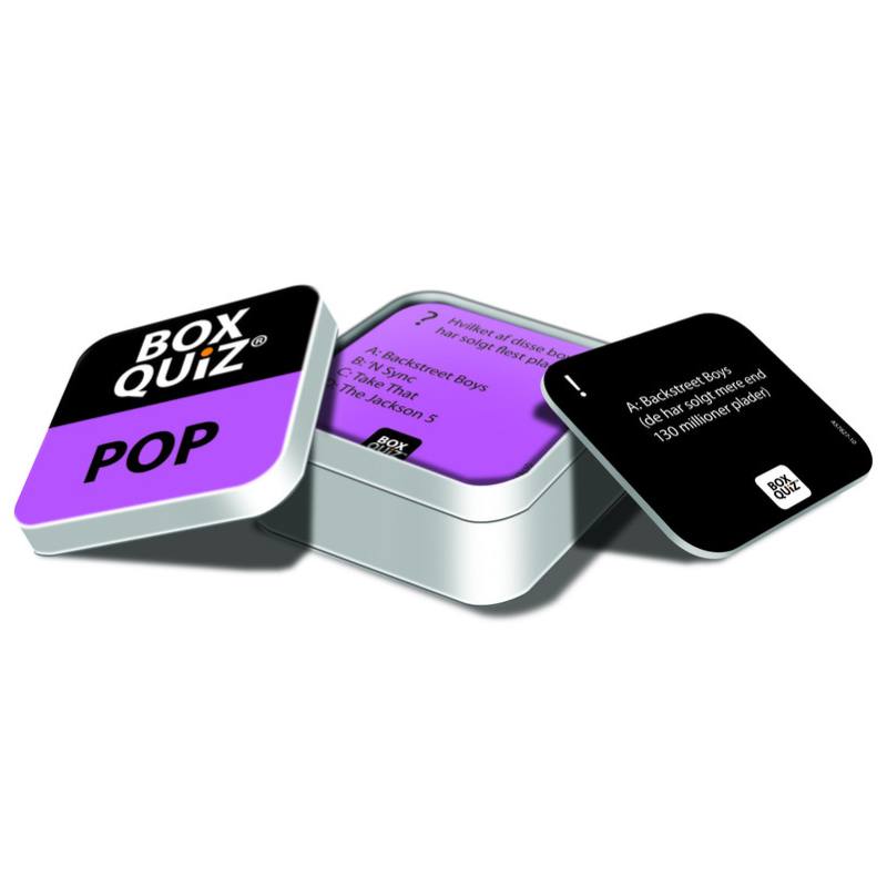 Box Quiz: Pop