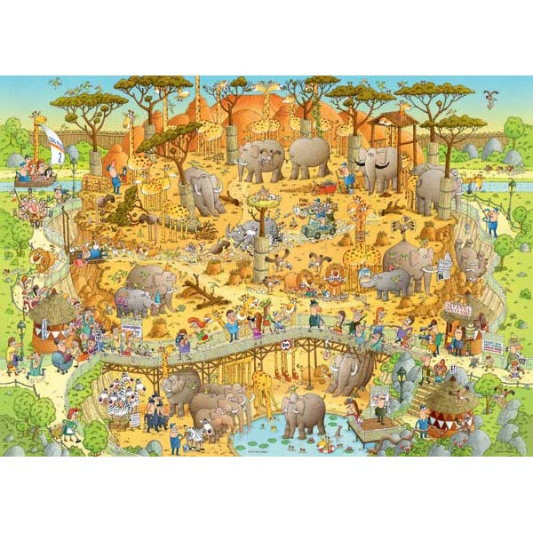 African Habitat - 1000 Brikker