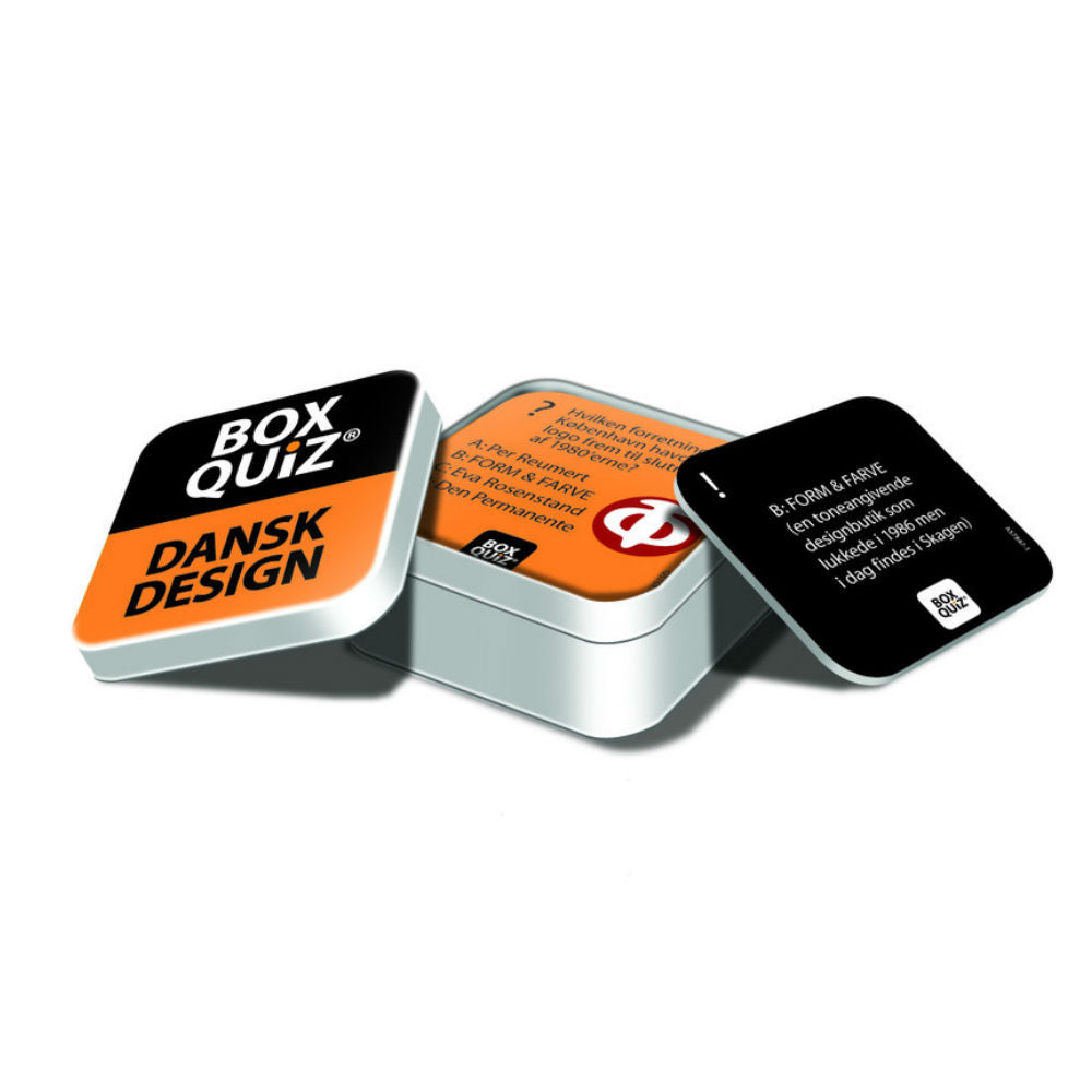Box Quiz: Dansk Design – Games