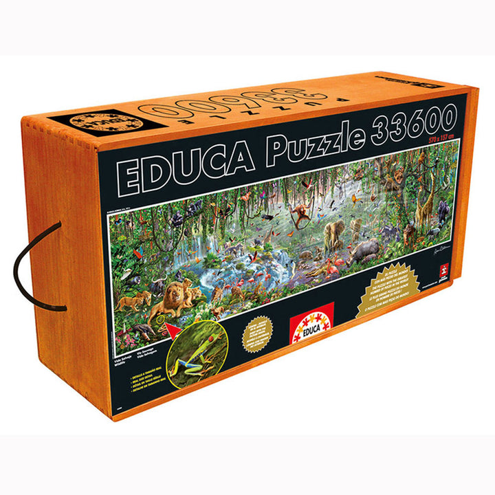 世界最大級 Educa 33600ピース ジグソーパズル未開封 Wildlife 20807_6645c89d-0a8a-40bf-9ea0-