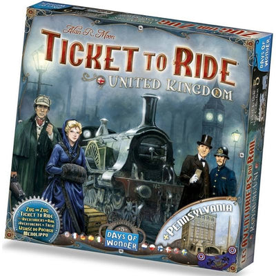 Ticket to Ride: United Kingdom & Pennsylvania