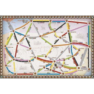 Ticket to Ride: United Kingdom & Pennsylvania